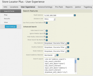 Enhanced Search Admin UI