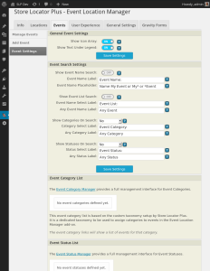 EVE 4.2.04 Event Settings