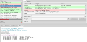 Selenium Catches PHP Notices